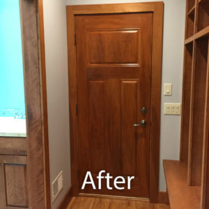 After Wood Graining Madison